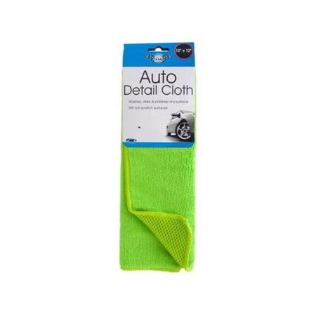 Two-Sided Microfiber Auto Detail Cloth - Pack of 80