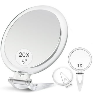Accessories Mini Mirrors Makeup Pocket Travel Abs Small Miss Handheld  Compact Double Side - AliExpress