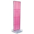 thumbnail image 1 of Two-Sided Pegboard Floor Display On a Square Studio Base: Panel Size: 16"W x 60"H, 1 of 4