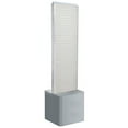 thumbnail image 1 of Two-Sided Pegboard Floor Display on Adjustable Studio Base. Panel Size: 16"W x 60"H, 1 of 5
