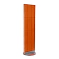 thumbnail image 1 of Two-Sided Pegboard Floor Display on Revolving Base. Spinner Rack Stand. Panel Size: 16"W x 60"H, 1 of 1