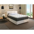 thumbnail image 1 of Two Sided Pillow Top Queen Mattress With Luxury Foam And Strong Quad Coil Springs For A Sound Sleep Size 14.5" - Firm Edge Support, High Density Spring Construction Durability, 1 of 2