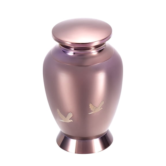 Two Size Stainless Steel Adult Cremation Urn For Ashes Coffee Gold Memorial Locket Casket Keepsake Jewelry With Box