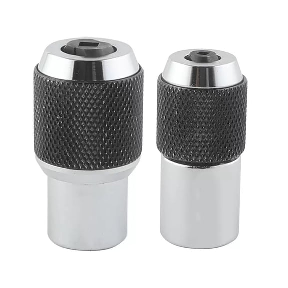 Two Size Steel Tap Socket for Manual Wrenches Adjustable Sleeve Extractor Compatibles with 3/8" Square Drive Tool