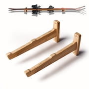 Vagabond Racks - 2-Ski Wall Rack   Strong & Secure Wall Mount for Two Skis   Easy Install, Durable, Space-Saving Design