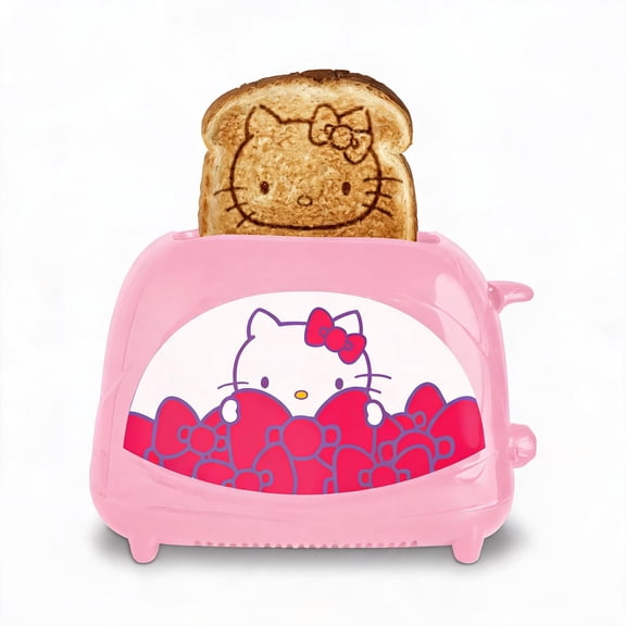 Two-Slice Toaster with Decorative Design