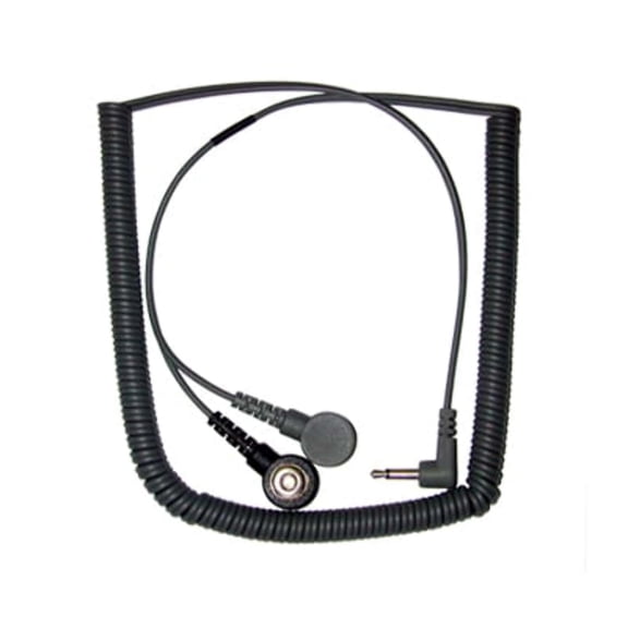 Two Snap Dual Wire Coil Cord: 6'Length - 4mm