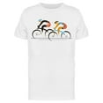 thumbnail image 1 of Two Sport Cyclists T-Shirt Men -Image by Shutterstock, Male Medium, 1 of 2