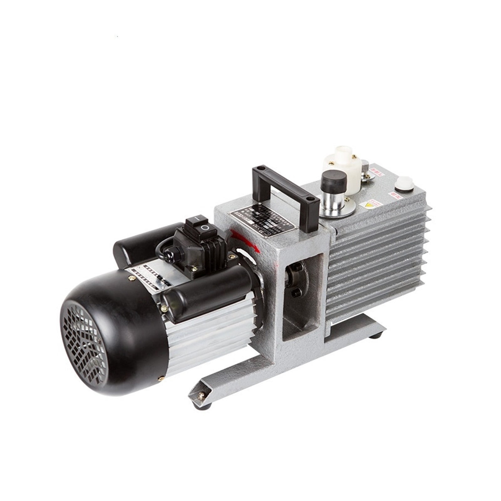 Two Stage Rotary Vane Vacuum Pump Laboratory Small Air Pump Industrial Air Conditioning Vacuum Pumping