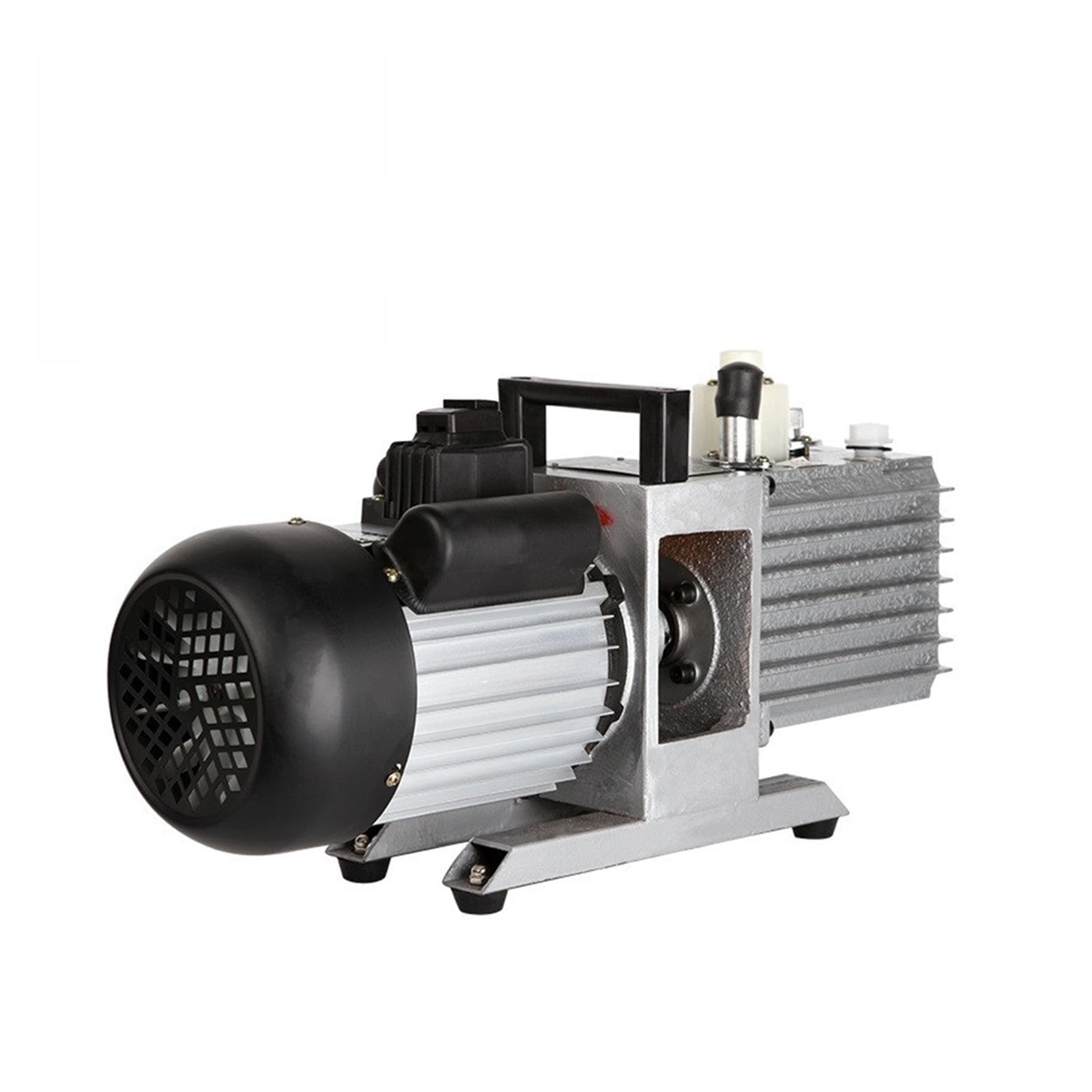 Two Stage Rotary Vane Vacuum Pump Laboratory Small Air Pump Industrial Air Conditioning Vacuum Pumping