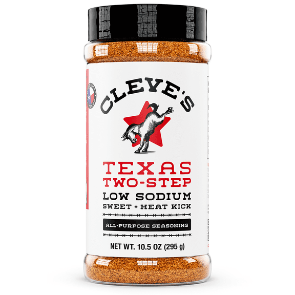 Cleve's Gourmet All Purpose Two Step Seasoning, Sweet Heat Seasoning for Grilling & Cooking, Seasoning with Bright Herbs & Warm Spices, 10.5 oz