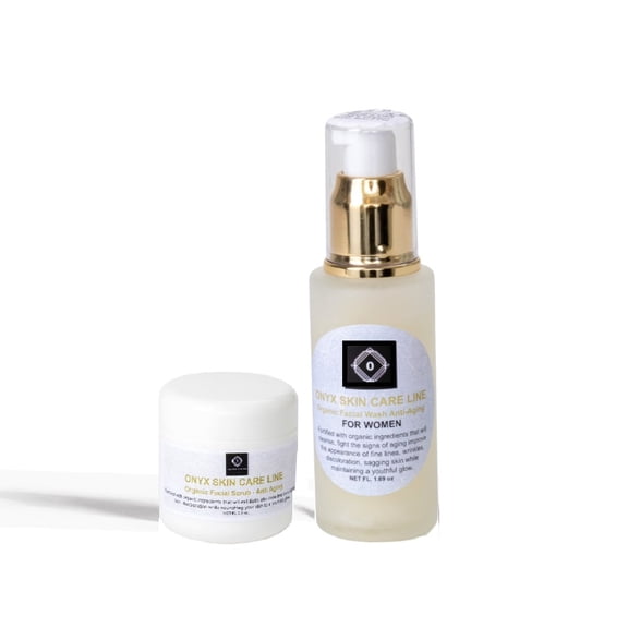 Two-Step Anti-Acne System Facial Scrub and Moisturizer for Women