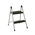 thumbnail image 1 of COSCO 2-Step Steel, Step Stool Without Handle, Platinum/Black, 1 of 6