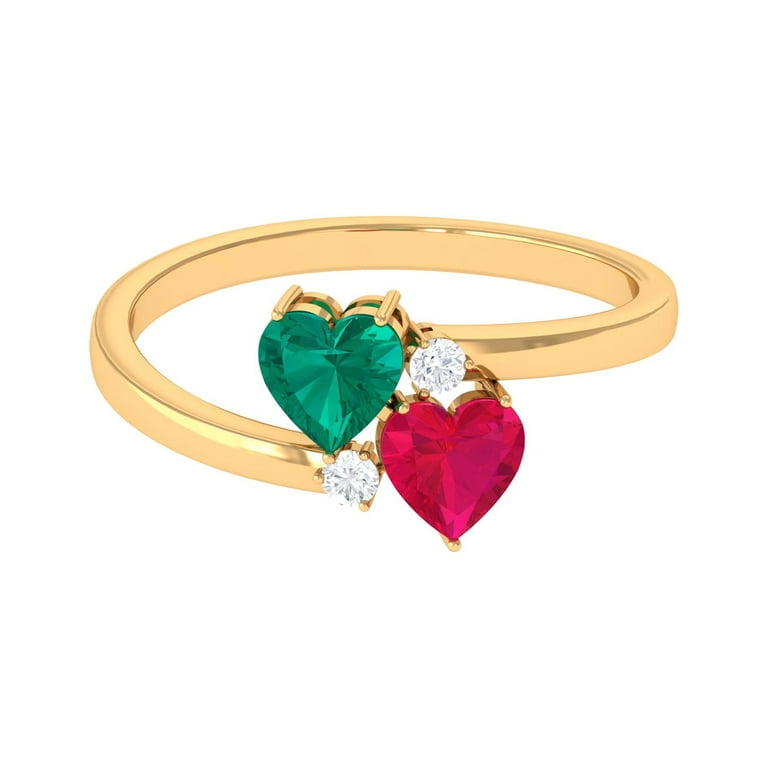 2 heart 2024 promise ring