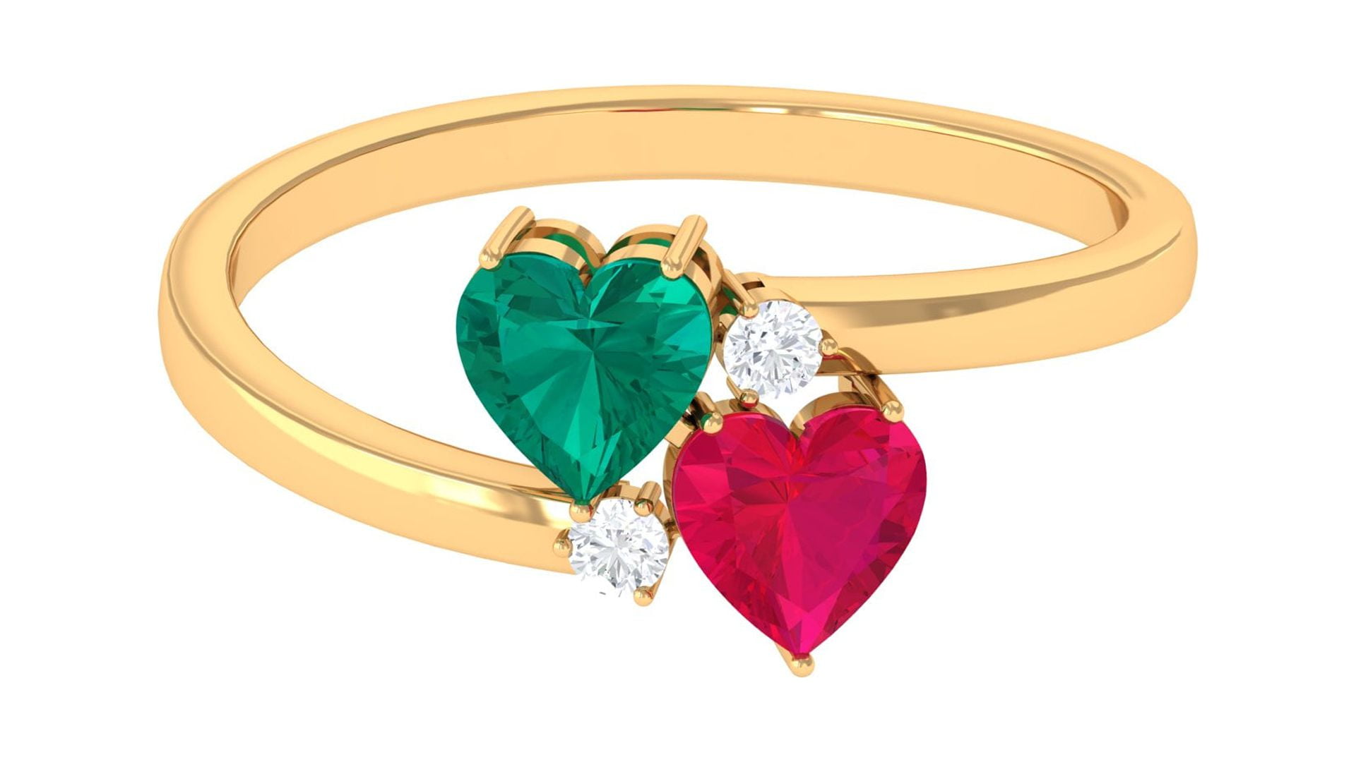 Heart Ring Gold / 8