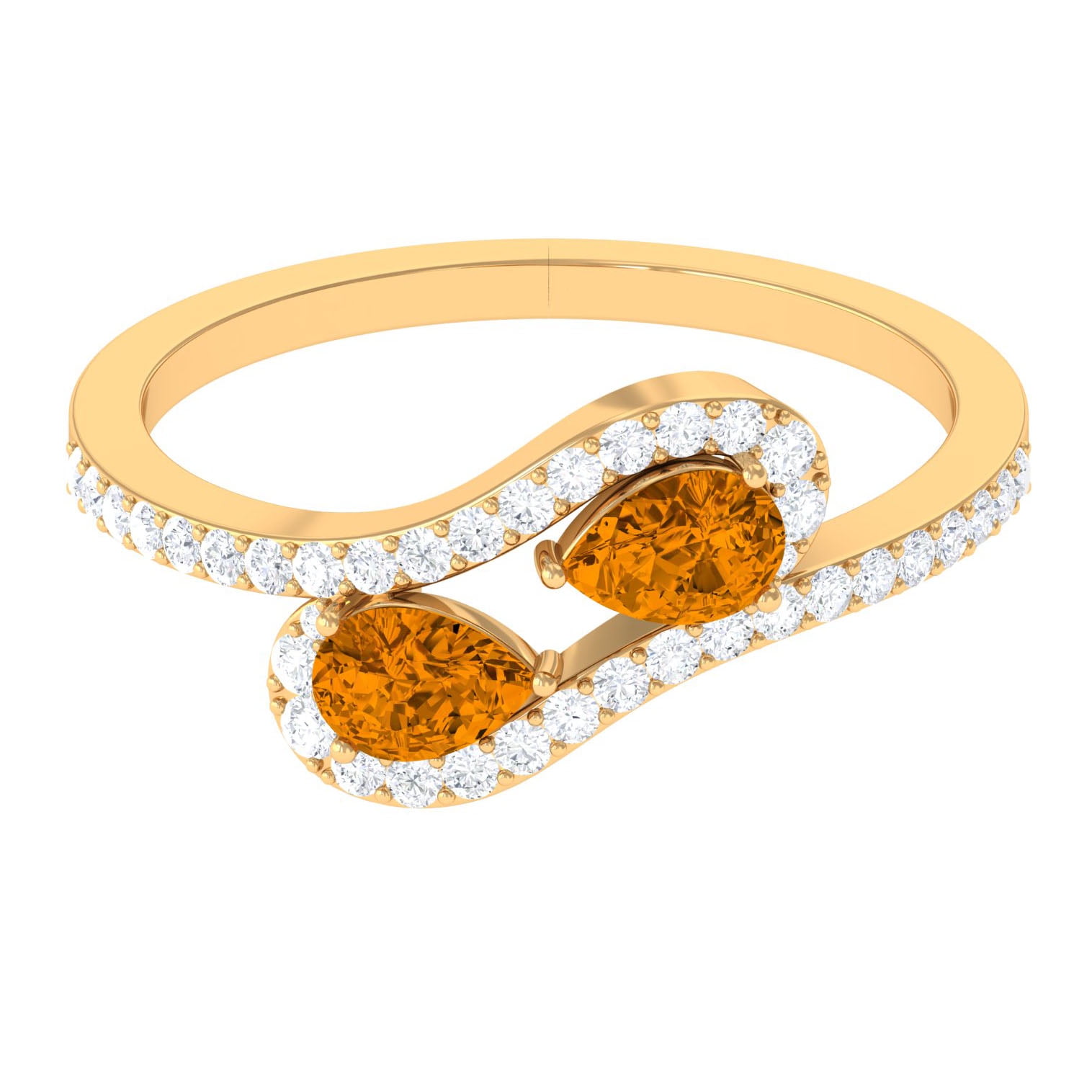 Ever us ring store yellow gold