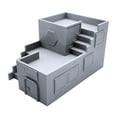 thumbnail image 1 of Two Story Base, Terrain Scenery for Tabletop 28mm Miniatures Wargame, 3D Printed and Paintable, EnderToys, 1 of 3