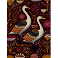 thumbnail image 1 of Two Swans Canvas Wall Art, Bird Themed Print for Living Room, Bedroom, Hallway, Office and Hotel Interior Decor, 1 of 8