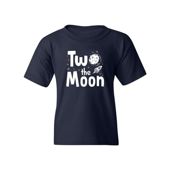 Two The Moon T-Shirt Juniors -Smartprints Designs,  x-Small