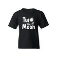 thumbnail image 1 of Two The Moon T-Shirt Juniors -Smartprints Designs,  x-Small, 1 of 4