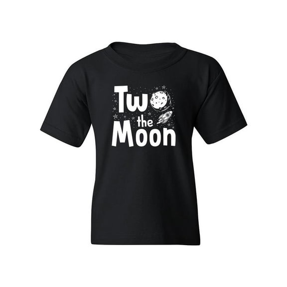 Two The Moon T-Shirt Juniors -Smartprints Designs,  x-Small