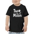 thumbnail image 1 of Two The Moon T-Shirt Toddler -GoatDeals Designs,  3 Toddler, 1 of 4