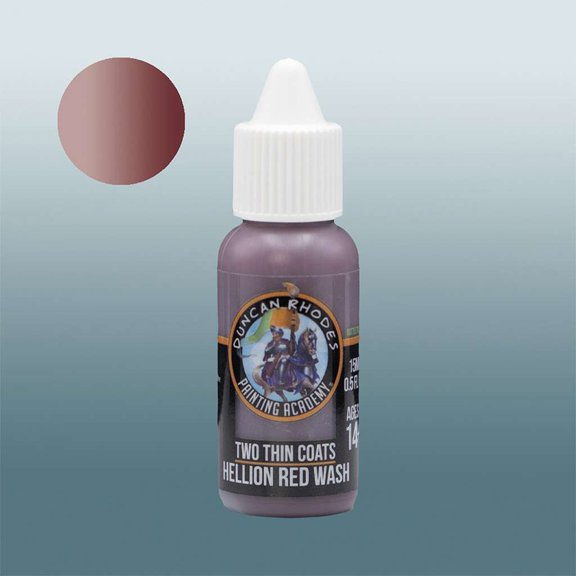 Two Thin Coats  Hellion Red Wash Paint