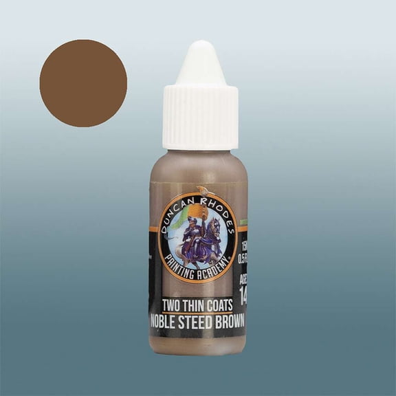 Two Thin Coats  Noble Steed Brown Paint