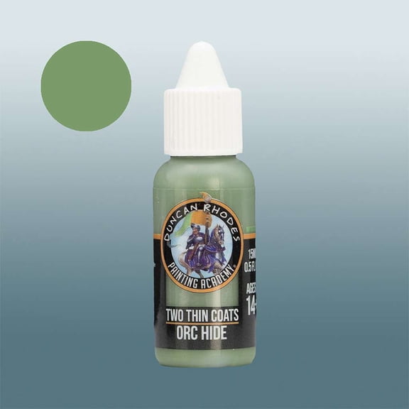 Two Thin Coats Orc Hide Paint