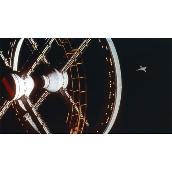 Two Thousand and One Movie Scene in Outer Space Photo Print (8 x 10)