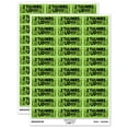 thumbnail image 1 of Two Thumbs Up Teacher Student School Sticker Set - Light Green - Gloss Finish - 1.75" Medium, 1 of 7