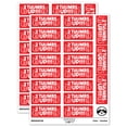 thumbnail image 1 of Two Thumbs Up Teacher Student School Sticker Set - Red - Gloss Finish - 2.00" Large, 1 of 7
