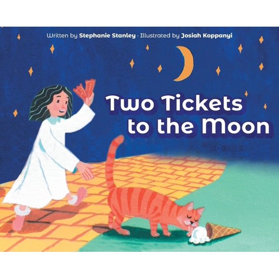 Two Tickets to the Moon, (Hardcover)