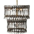 thumbnail image 1 of Exclusive Vintage Silver Plate Chandelier – Custom Handmade Elegance, 1 of 1