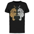 thumbnail image 1 of Two Tigers Tattoo T-Shirt Men -Image by Shutterstock, Male 3X-Large, 1 of 2