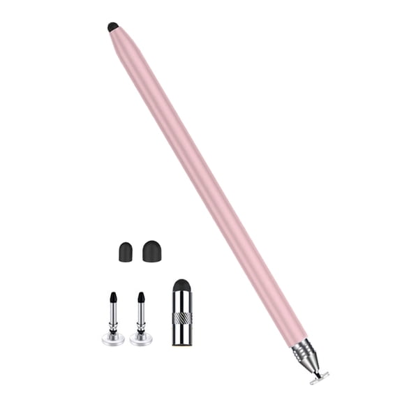 Two Tip Silicone Styluses Pen 3 In1 Design Universals Compatibility Phones Tablets Gentle Screen Contact