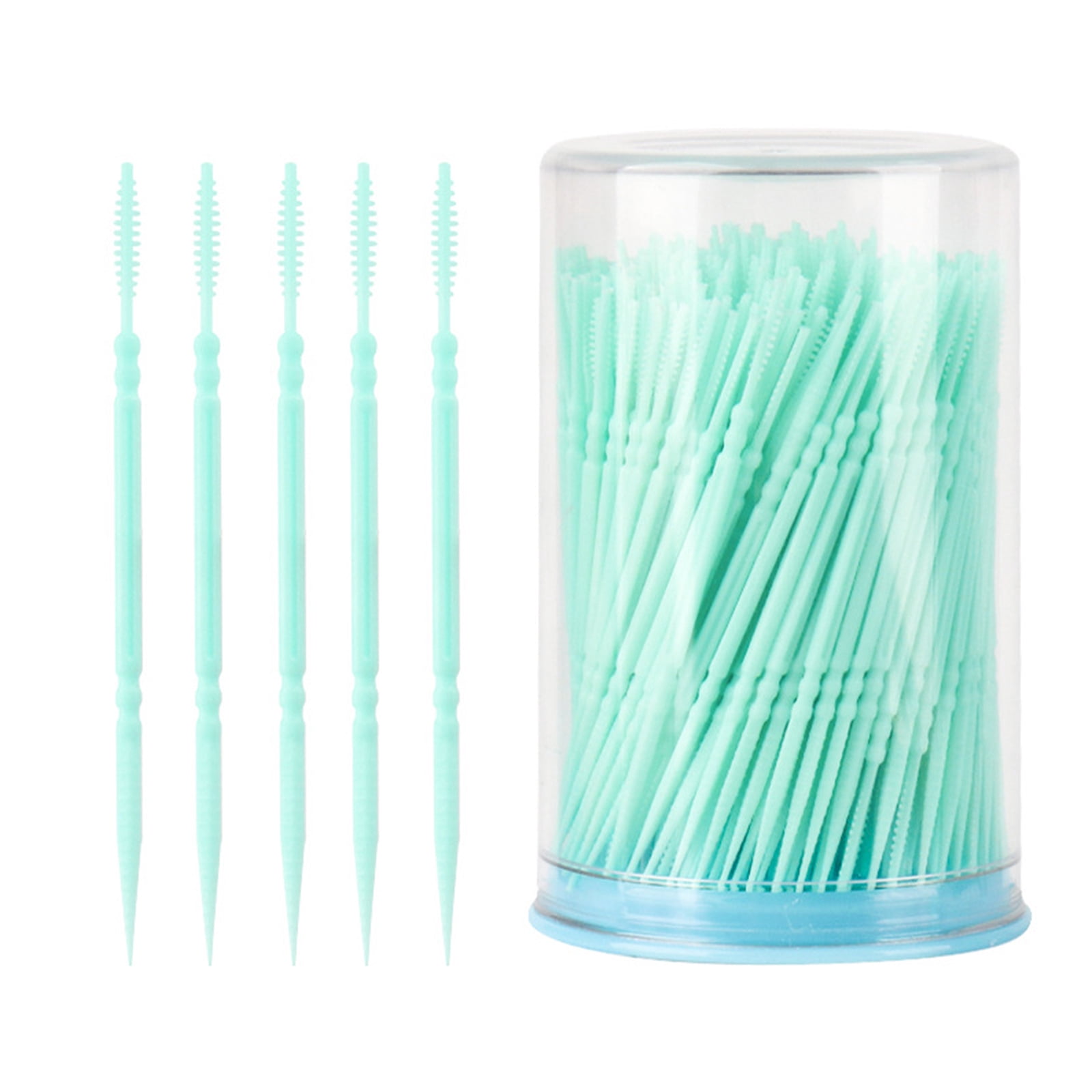 Toothpick String Type Two Tip Toothpicks Fin Type For Teeth Maintenance Plastic Cleaning ...