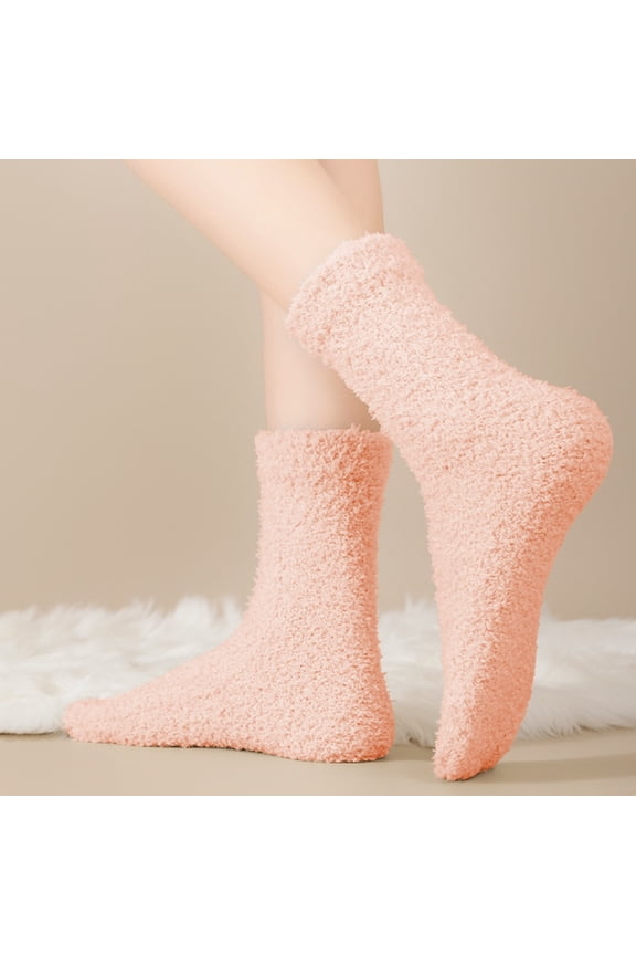 Two Toe Stockings Thermal Winter Socks with for Warmth and Comfort Medium Calf Length Cozy Hosiery Node Stocking for Women up Tights Netted Bodysuit for Women Tights Women Control Top plus