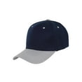 thumbnail image 1 of Two-Tone   Adjustable Baseball Cap, Navy Silver, 1 of 4