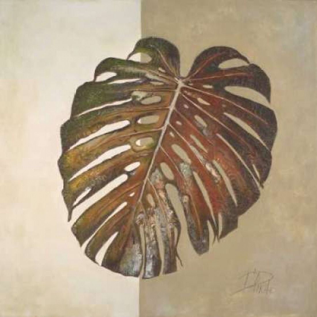 Two Tone Balazo I Canvas Art - Patricia Pinto (24 x 24)