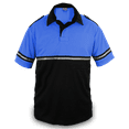 thumbnail image 1 of Two Tone Bike Patrol Shirt with Zipper Pocket - Royal Blue and Black - XL, 1 of 1