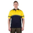 thumbnail image 1 of Two Tone Bike Patrol Shirt with Zipper Pocket - Yellow and Navy Blue - XL, 1 of 11