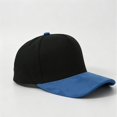 thumbnail image 1 of Two‑Tone Blank Baseball Cap LSONABXA Solid Color Unstructured Curved Brim Adjustable Snapback Plain Trucker Hat Fashion Headwear For Weekend Holiday Gathering Travel Daily Wear, 1 of 4