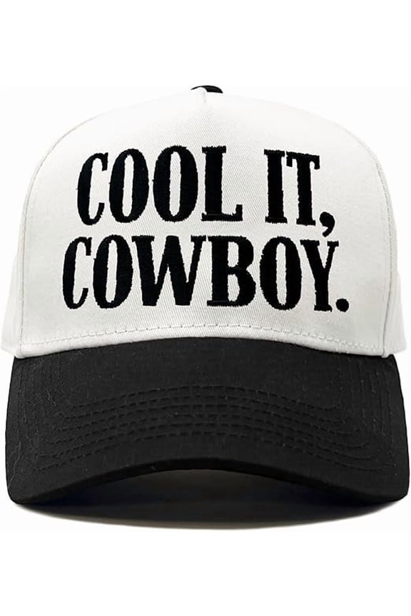 Two-Tone Canvas Snapback Baseball Cap - Tennessee - Black/White