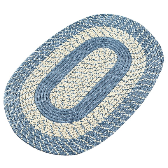 Two-Tone Country Braided Rug by OakRidge