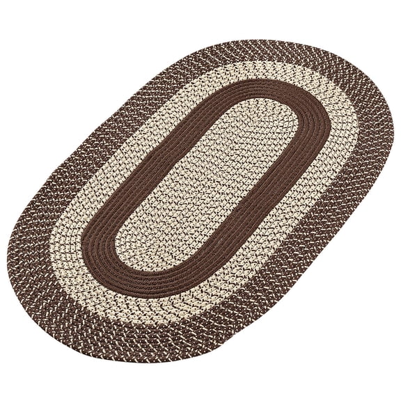 Two-Tone Country Braided Rug by OakRidge