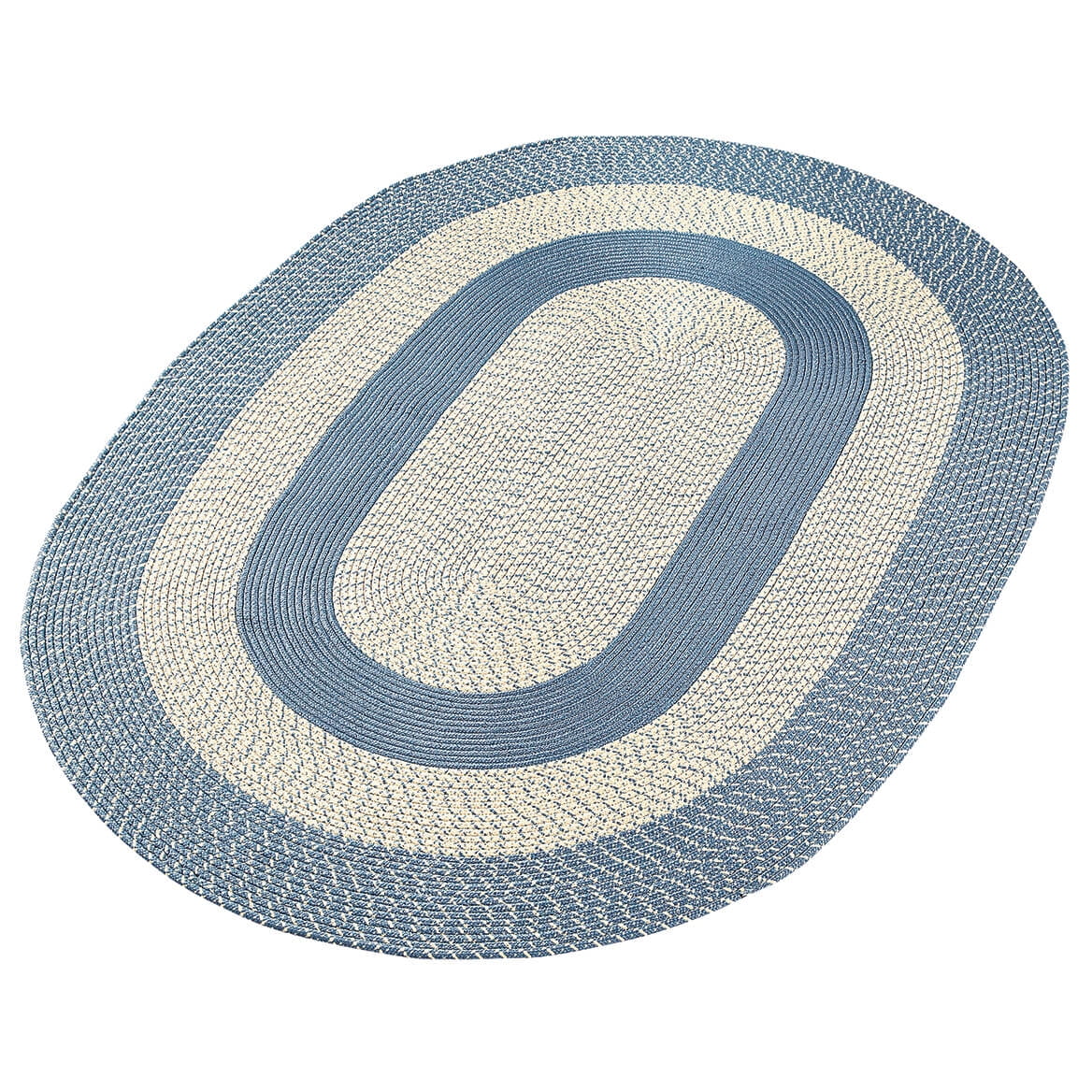 Two-Tone Country Braided Rug by OAKRIDGETM - Walmart.com