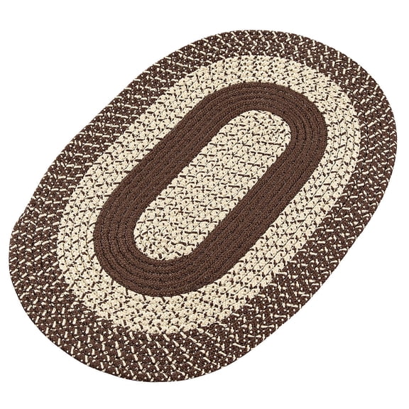 Two-Tone Country Braided Rug by OakRidge