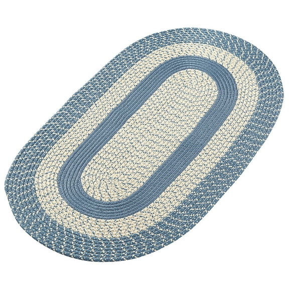 Two-Tone Country Braided Rug by OakRidge
