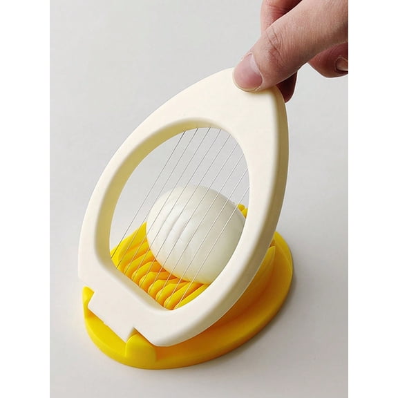 Two-Tone Egg Cutter, Creative Kitchen Tool for Perfectly Shaped Eggs